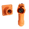 Amphenol HVSP yüksek voltaj connector turuncu 200-300 amper